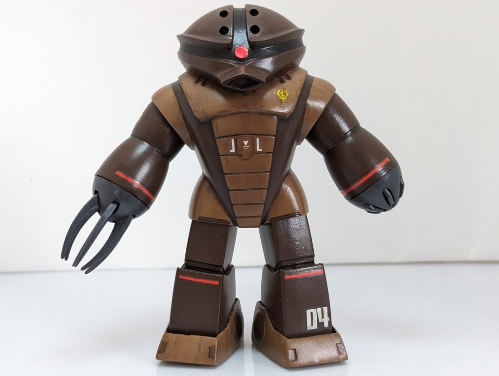 くちばしを上下逆さにつけた以外はストレートに作りました。