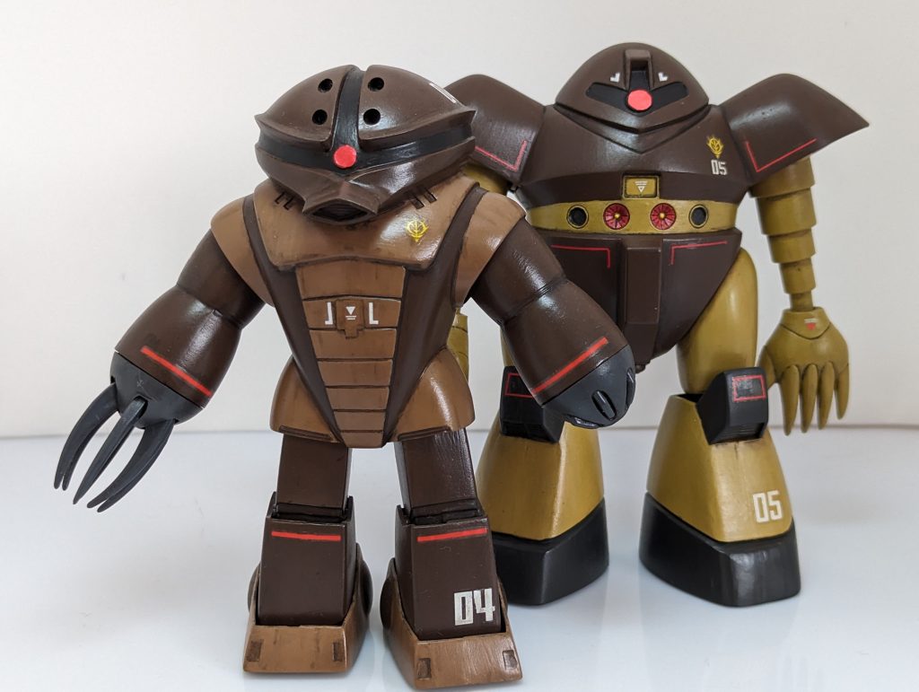 ゴッグ先輩？と一緒に。