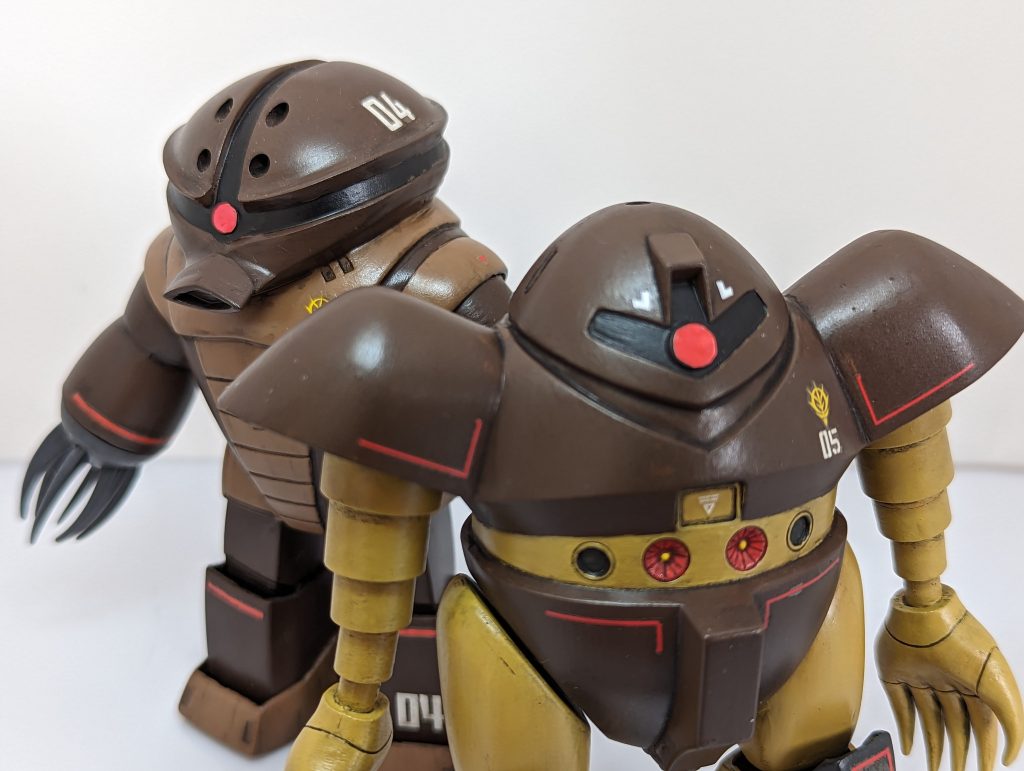 アッガイさんと一緒に。