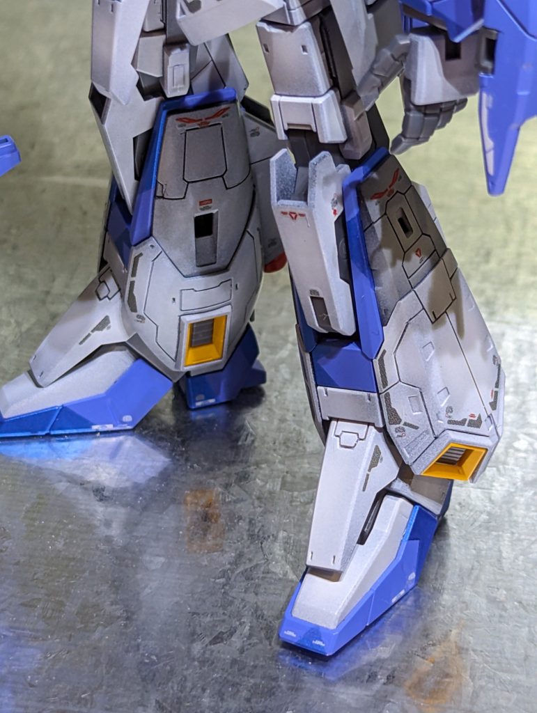 やっぱりゼータは足がかっこいいですね！