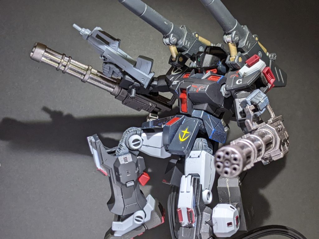 ガトリングによる単体制圧も可能。