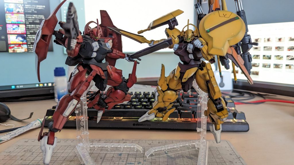 ダリルバルデ1機でも面倒くさい相手なのに、2機出てきたら相手も嫌だろうなぁ・・・ｗ