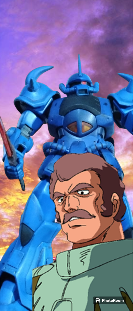 ザクとは違うのだよ！私もちょっと遊んでみました。😅