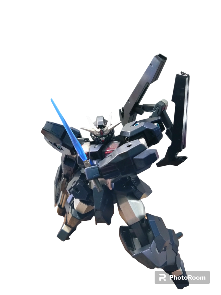 サーベル構え。