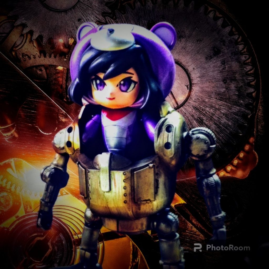 スチームパンク風のキャラッガイ　アヤメさんです😁