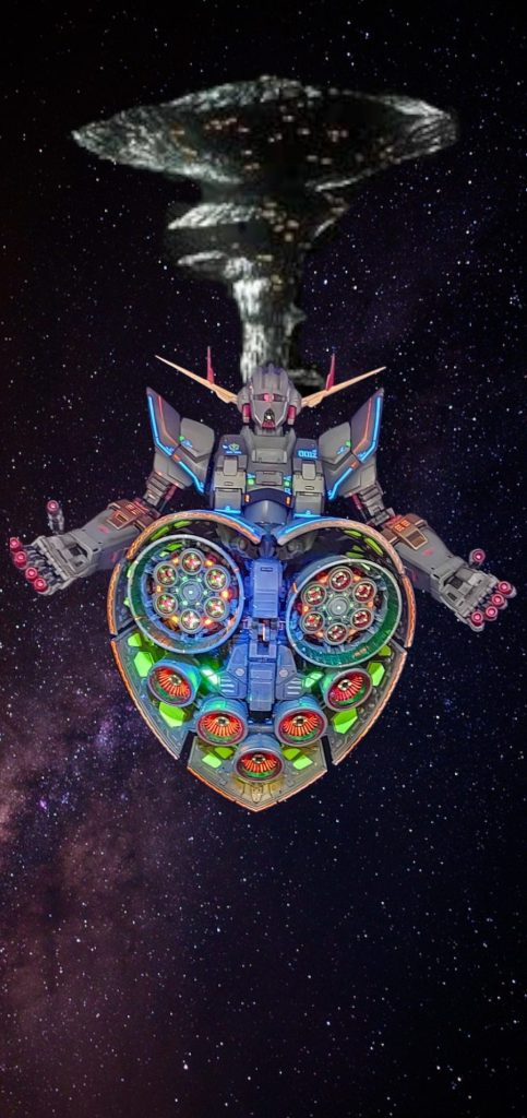 ブラックライトあり 背景加工追加