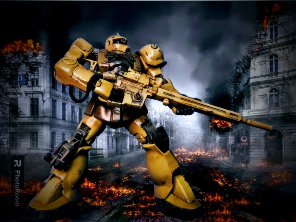 過去作品ですがスナイパー旧ザク以外は初アップとなり〼💦–3枚目/制作者：gtarou