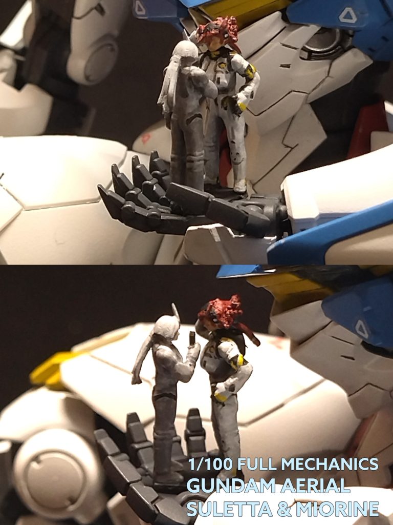 ミオリネがピッってやったら、スレッタのパイロットスーツがホルダー仕様になったシーンにしてみました😆