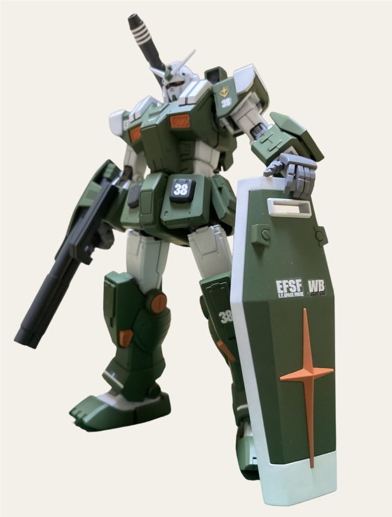 出来上がってテンション爆上がりしたただ塗装剥げになると思うとアーマーはもう二度と外せない…