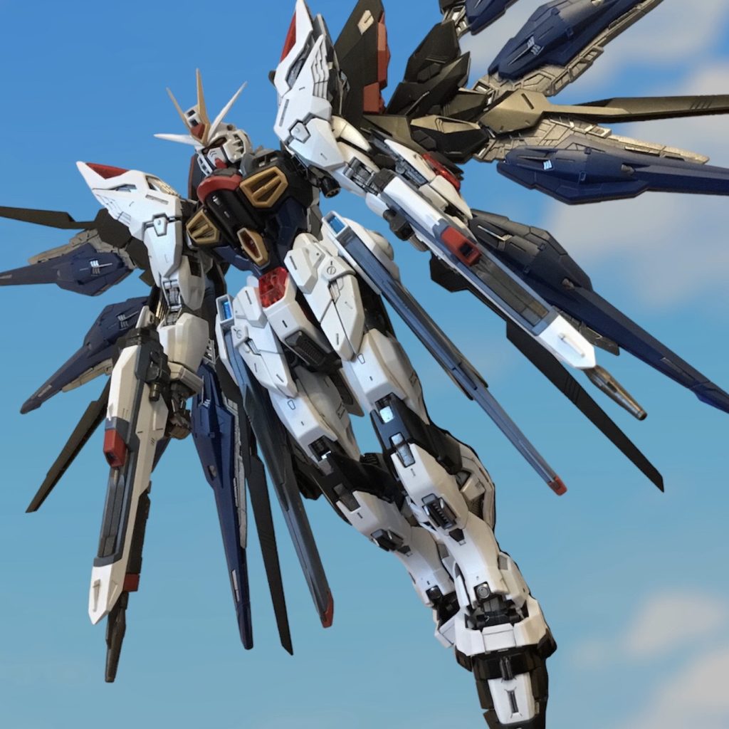 MGEX ストライクフリーダムガンダム(水性ホビーカラー全塗装)–4枚目/制作者:Yu-ki