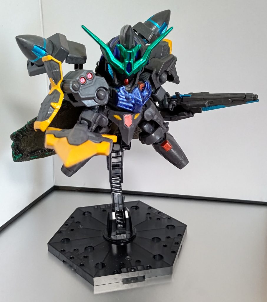 邪竜連撃(バスターコンビネーション)!!ガンダムブレイカーモバイルでのEXスキルのポーズです