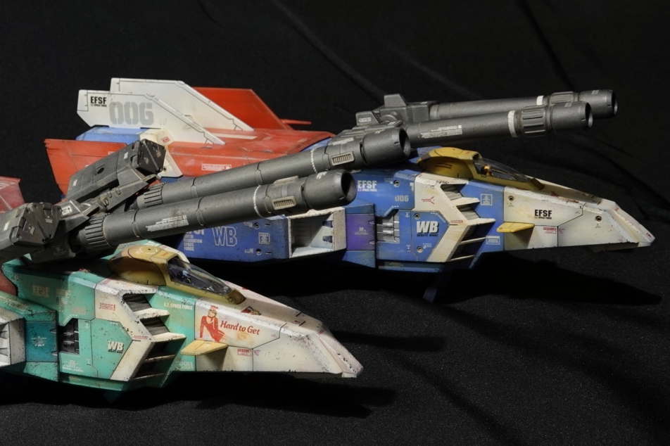 MG Gファイター スレッガー機、セイラ機｜kametaさんのガンプラ作品｜GUNSTA（ガンスタ）