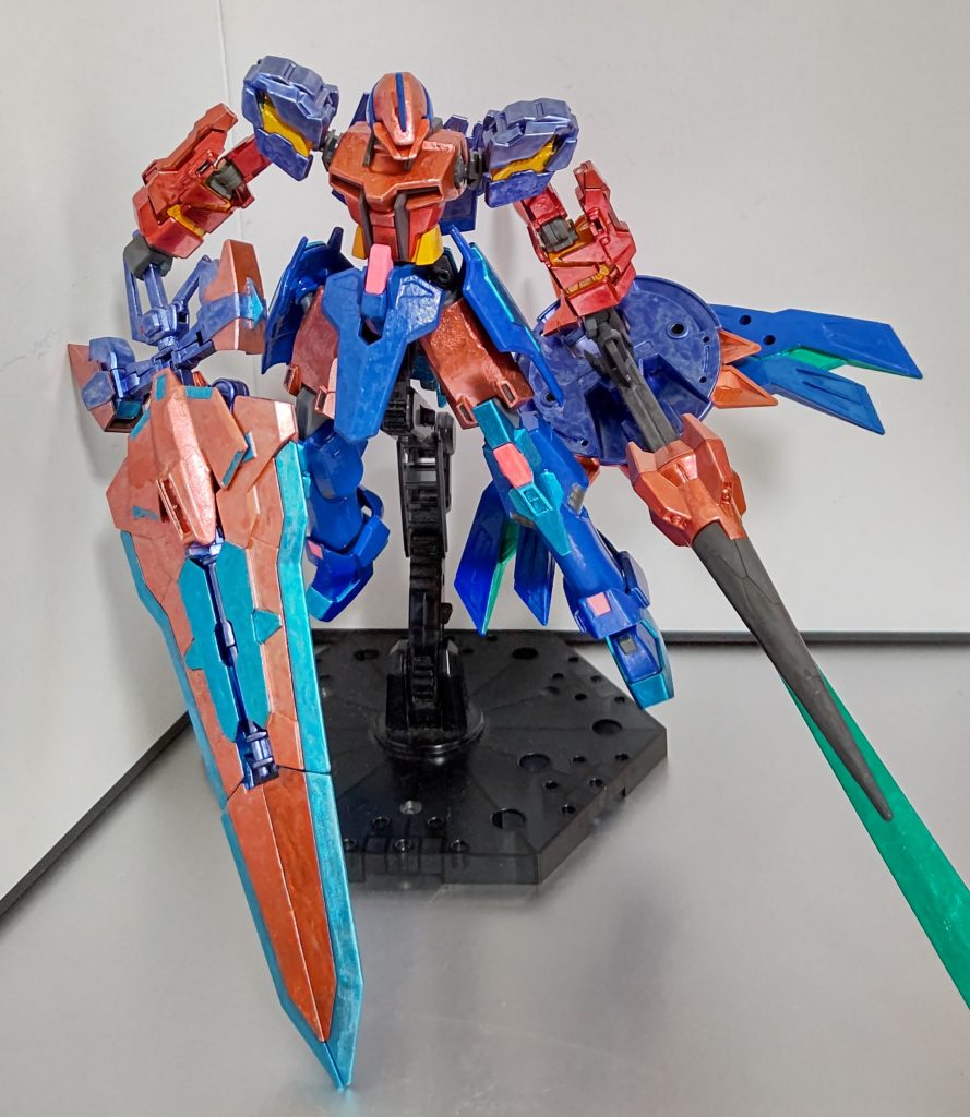 タクティカルアームズγ&合体雷霆ミョルニル装備