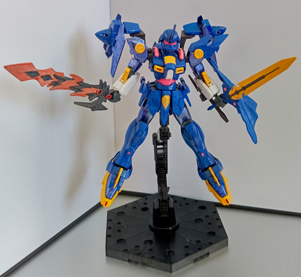 雷龍剣ラスタバン&ファルコンソード蒼雷装備