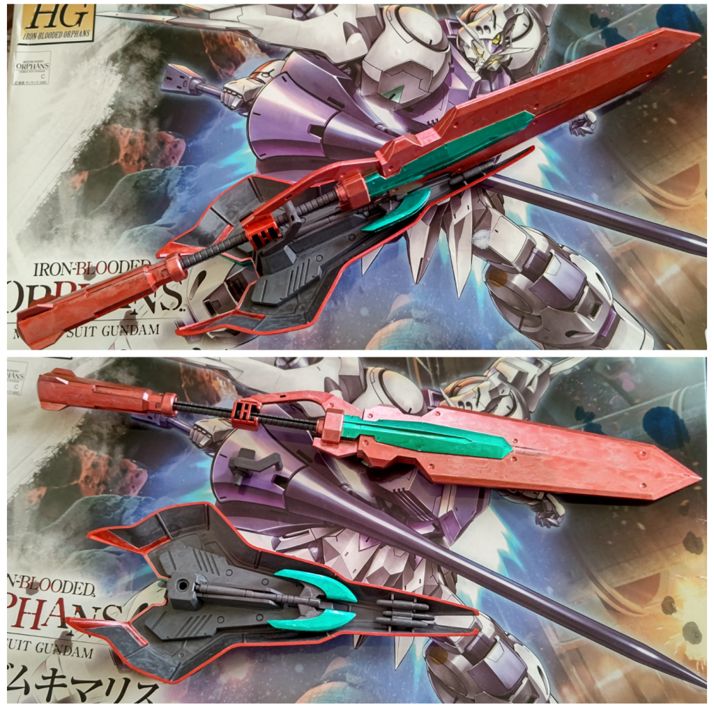 合体武器についてHG0ガンダムのシールド持ち手を介して引っ掛けているだけだったりしますいい感じにハマって分解はあまりしません