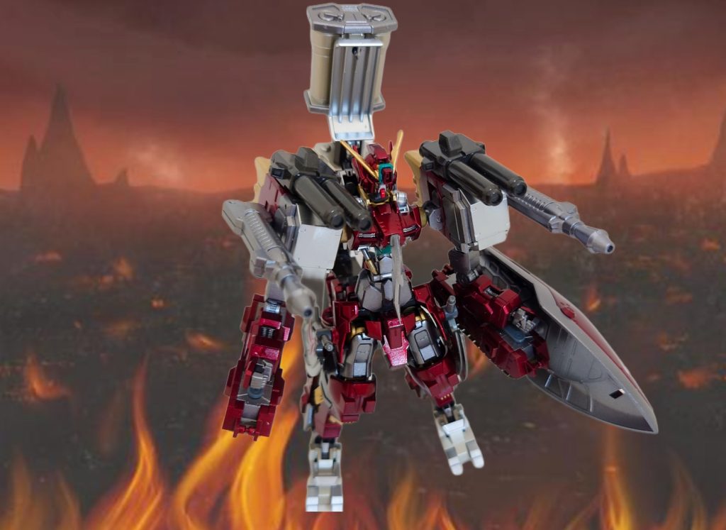 ということで、オリジナルガンダムフレームのガンダムアミーでした。そろそろ本当にネタ切れで、誰かアイディアありませんか？(笑)