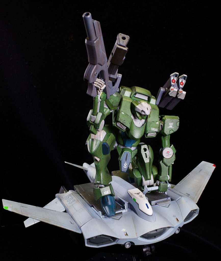 完成したザウォート・ヘビィをティック・バラン搭載。