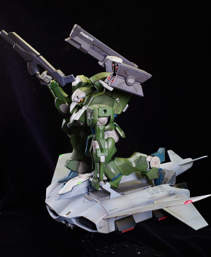 完成したザウォート・ヘビィをティック・バラン搭載。