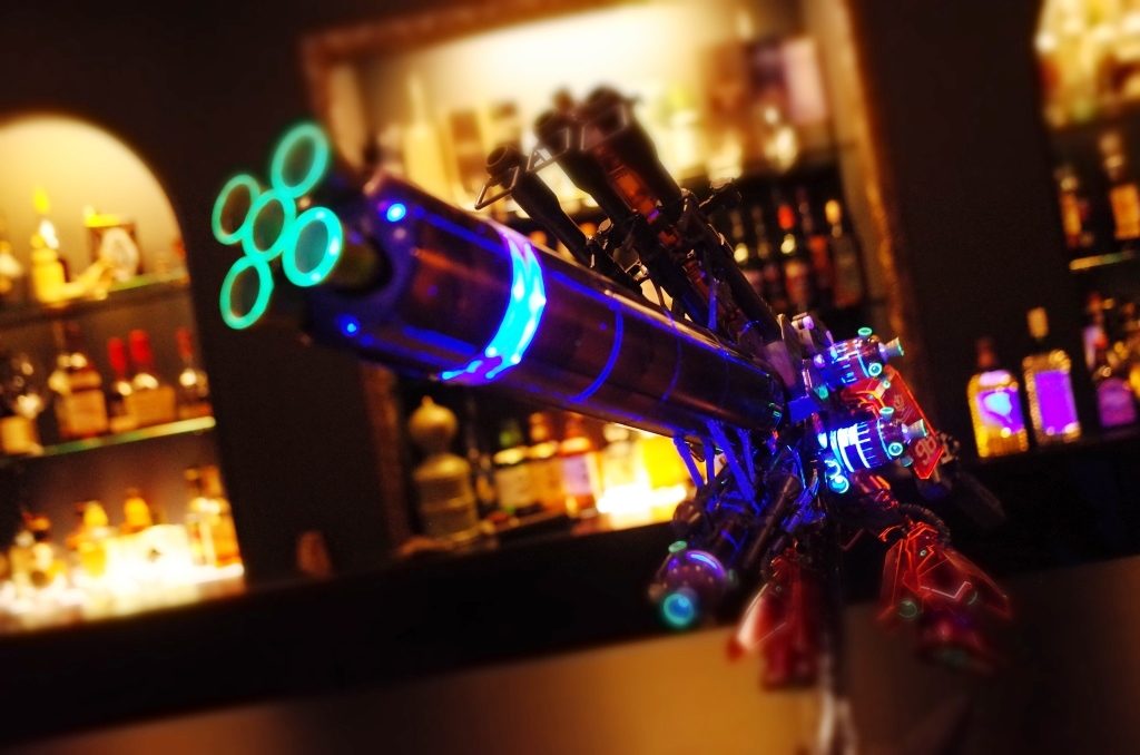 　MG サイコ・ザク (クリアカラー+蛍光塗料)　–3枚目/制作者：だんくら工房・mk戦車