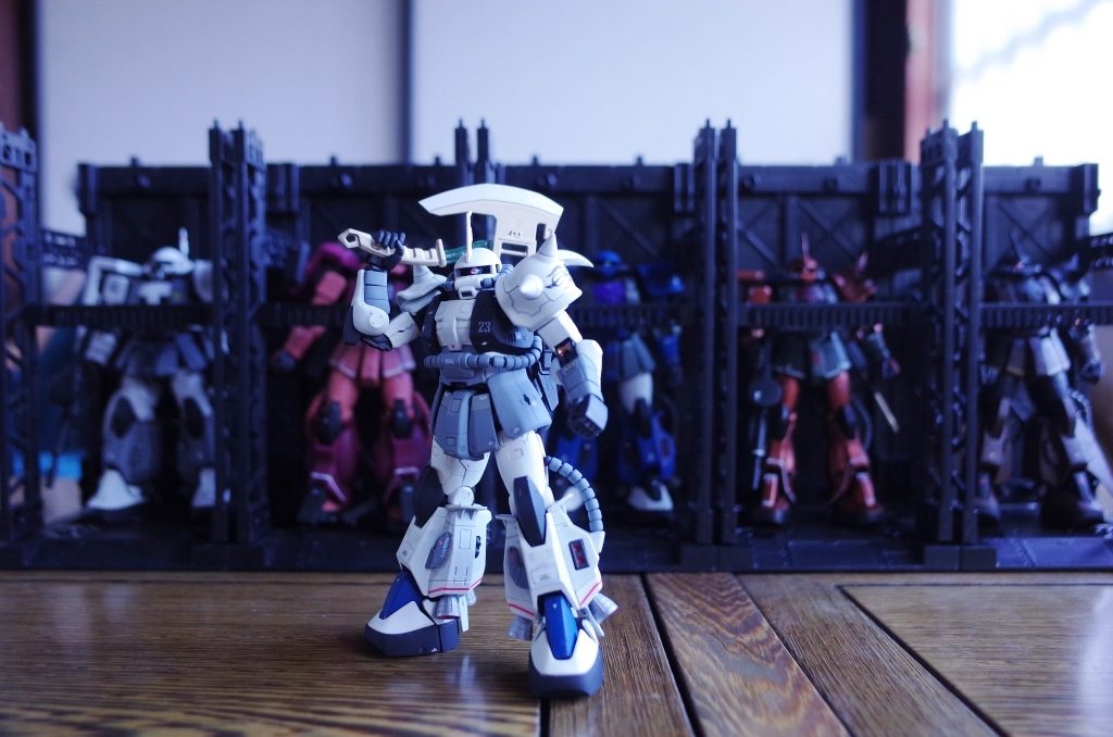 　1/144 RG シン・マツナガ専用ザクⅡ(カスタムタイプ)　–7枚目/制作者：だんくら工房・mk戦車