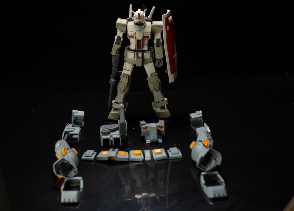 アーマーの展開状態です