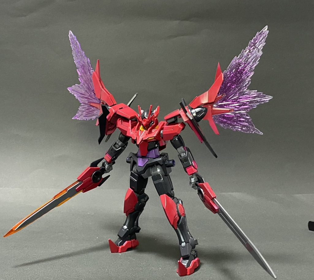 ダークマターブースターなしバージョンなんか背中が寂しかったのでダークマターブースターをとりあえず付けました。