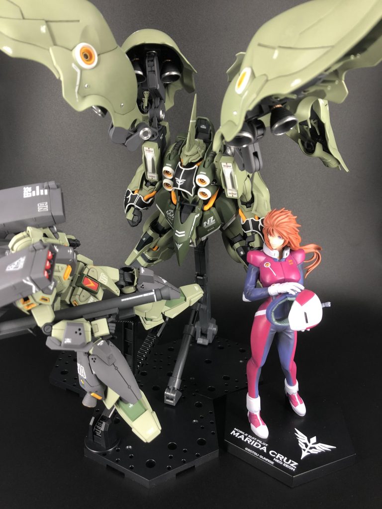 編集に制作工程って書いてあるけどマリーダさんを。フィギュアGETしてから乗機作るのが結構あります。モチベーション上がりますしね。