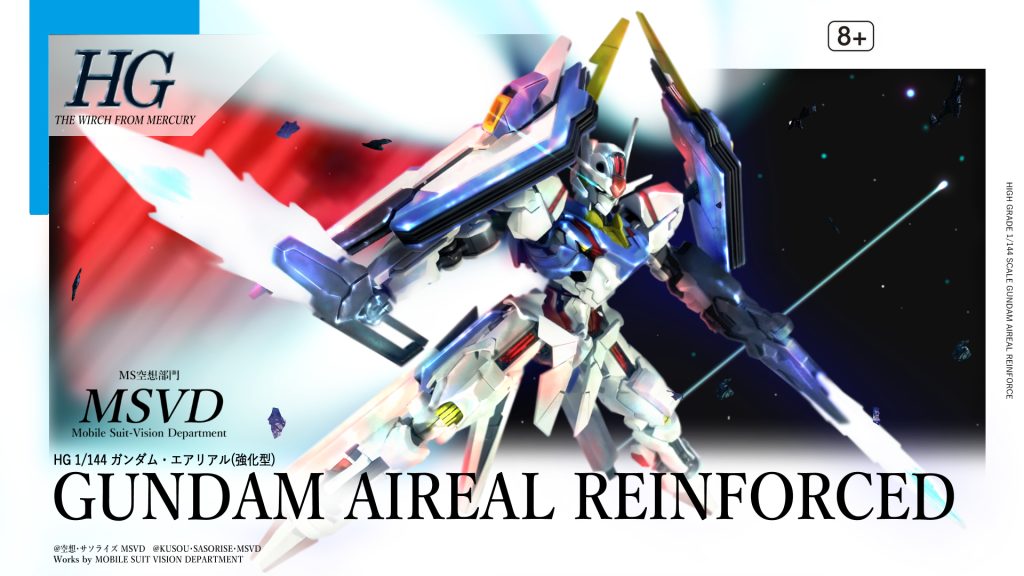 感想・まとめ4ヶ月ぶりの投稿となってしまいました。丸くて愛嬌のあるデザインのエアリアルとシャープでカッコいい改修型に、ルブリスのエッセンスちょこっと加えて、好いとこ取りのエアリアルという感じになれば良いなぁと思って制作しました。個人的には「前の方が.....好きだったなぁ!」という事でエアリアルは最初のデザインが可愛くて好きです。この作品の制作過程やイメージクリップをまとめた動画をYouTubeに投稿しています。このページをご覧になった方でも、お楽しみ頂ける内容となっておりますので是非、ご覧ください!MSVD〔MS空想部門〕GUNPLA CUSTOMBUILD & FANFICTION GUNDAM - YouTube最後までご覧くださりありがとうございました!