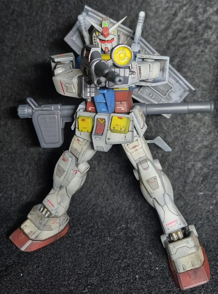 HG　RX-78　ガンダム　汚し塗装–2枚目/制作者：@feiru777