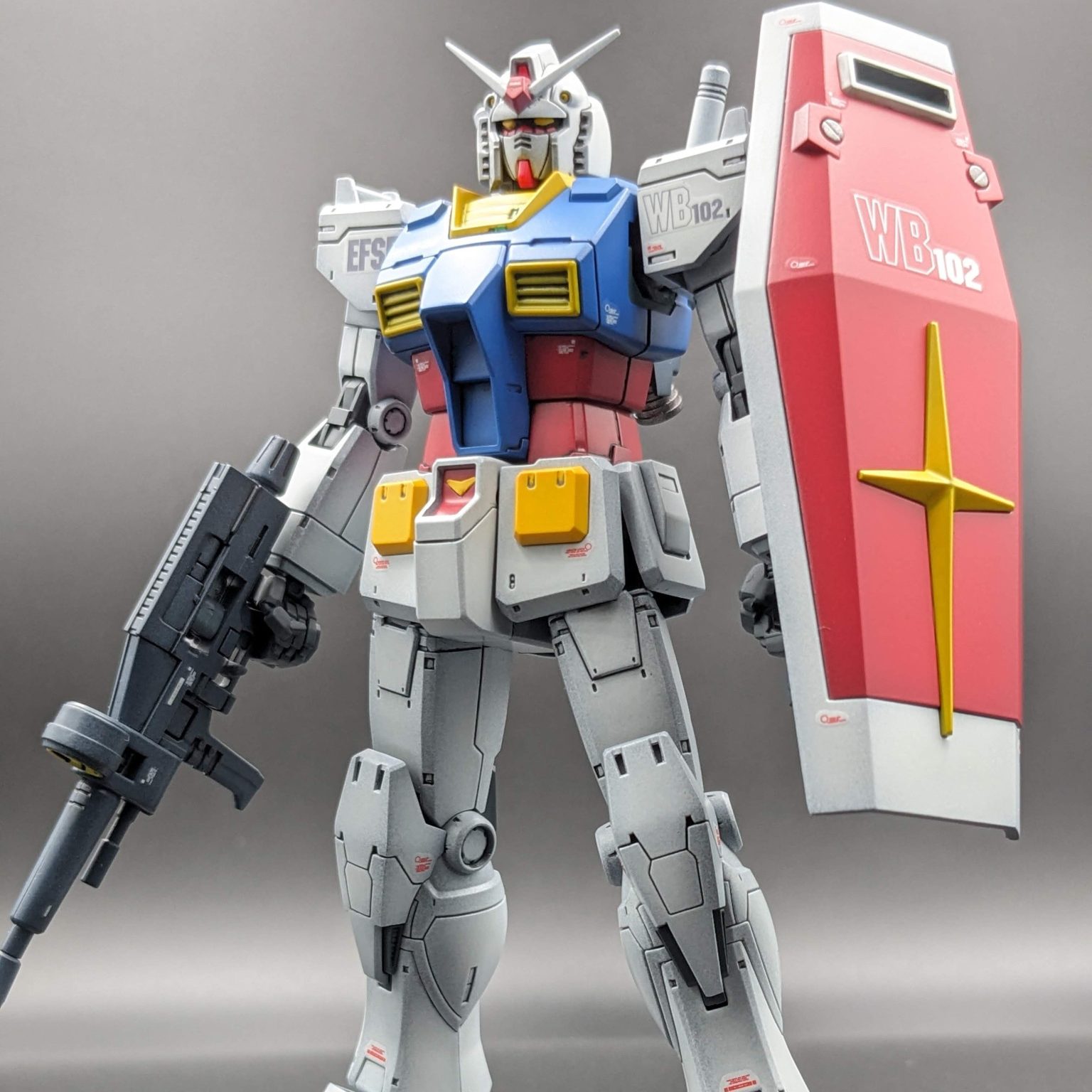 HG RX-78-02 ガンダム（ククルス・ドアンの島版）｜EiRiさんのガンプラ 