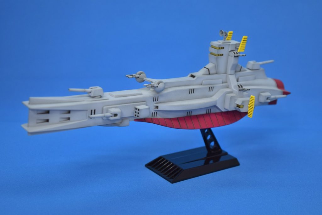 【1/1200 サラミス(旧キット)】–2枚目/制作者:@SIRIUSdanna