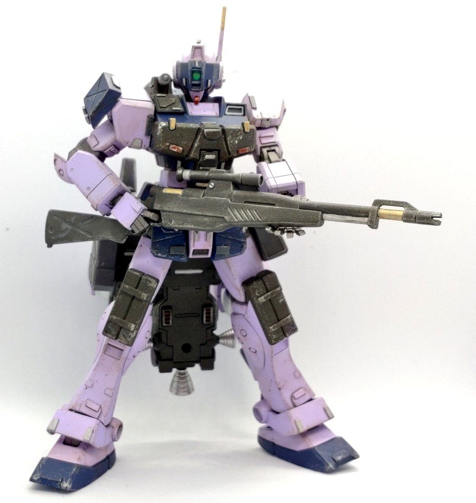 HG ジムスナイパーK9改修機–5枚目/制作者：ハリー