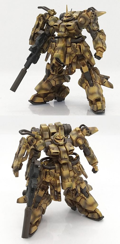 ザクIII カスタム 近藤版迷彩カラー ガンダムアーティファクト–3枚目/制作者:ランゼル