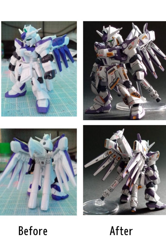 ノーマルのものと比較。違うね!