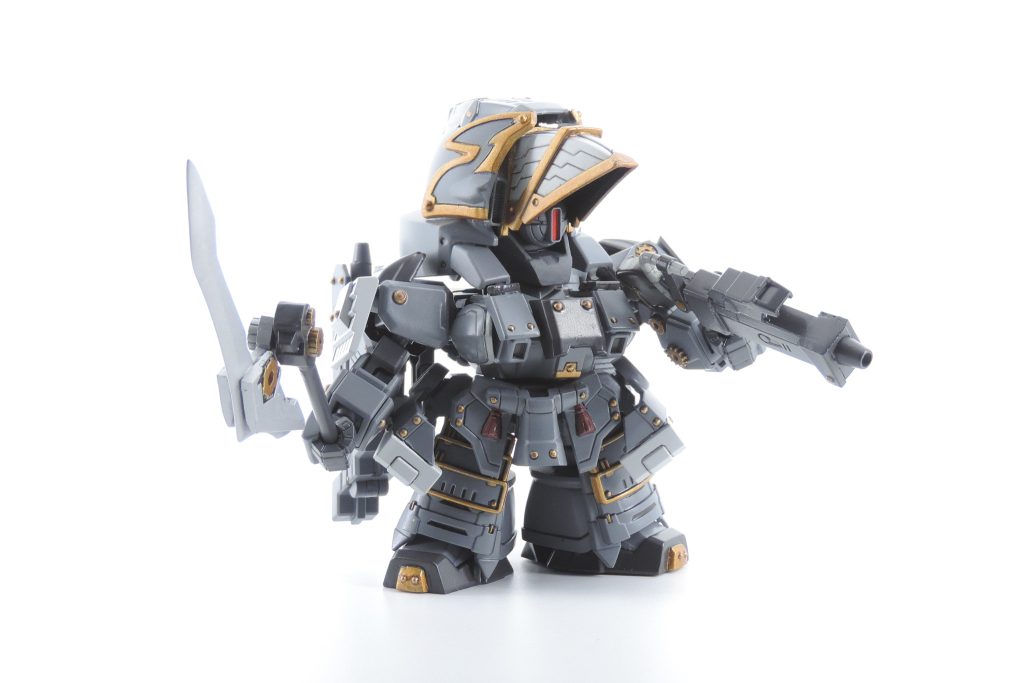 薙刀と合わせて種子島雷威銃も使用するが、威力が低くかく乱・けん制を目的とした使用が主となる。