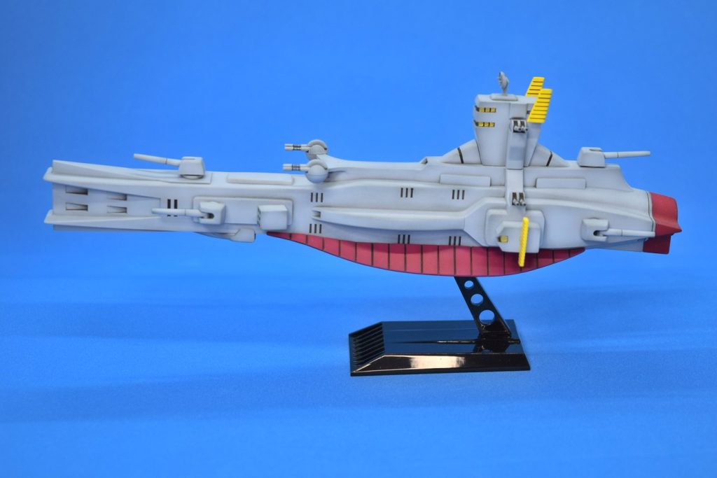 【1/1200 サラミス(旧キット)】–3枚目/制作者:@SIRIUSdanna