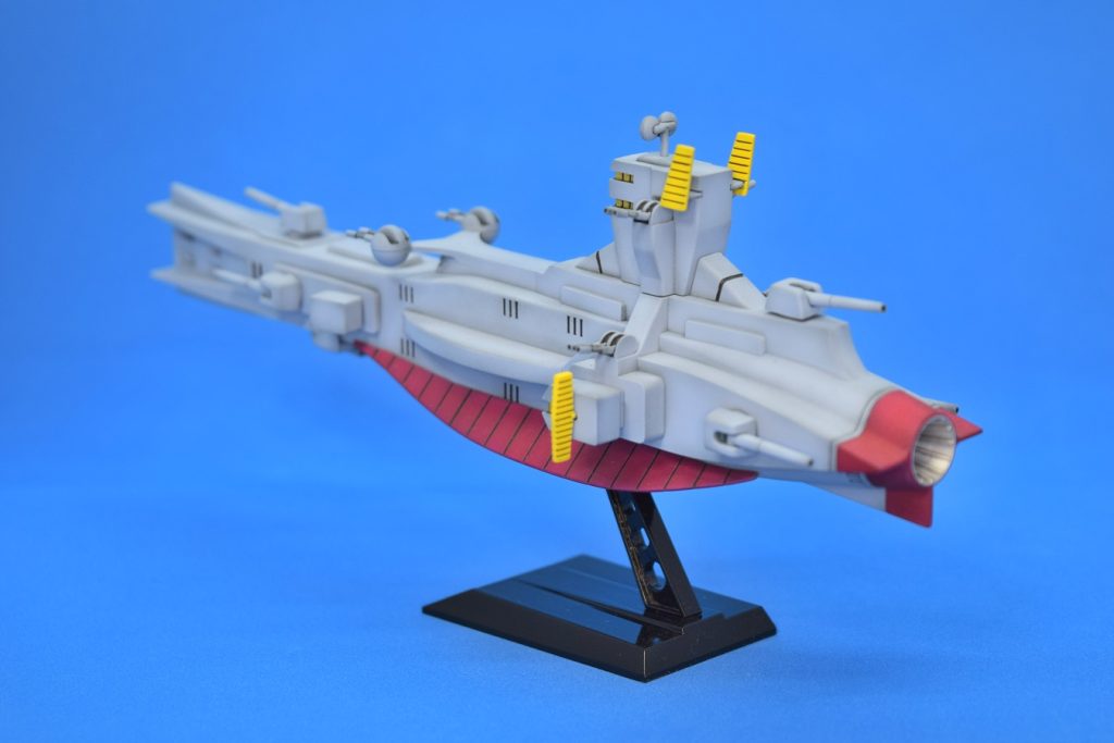 【1/1200 サラミス(旧キット)】–4枚目/制作者:@SIRIUSdanna