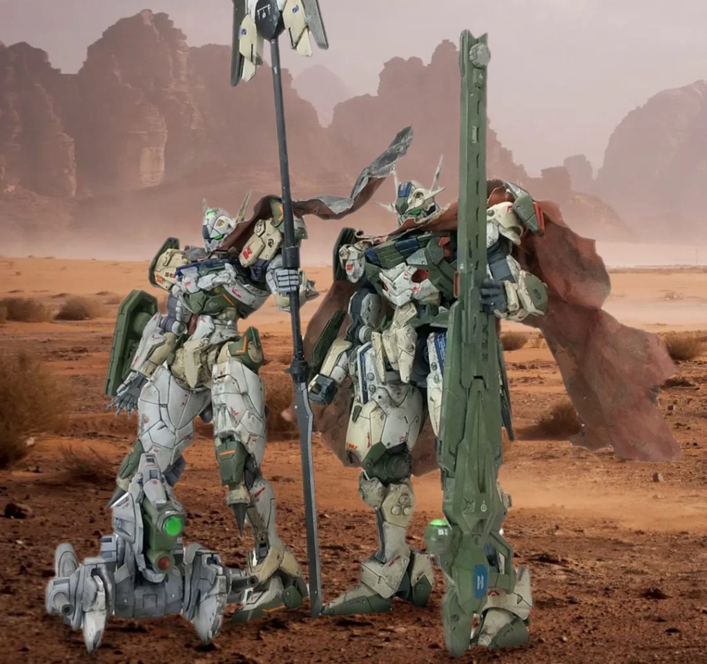 特務完了。ミ：ここが俺達の場所なの？オ：違うっ！さっさと帰るぞ！相棒のエアリアル スナイパーは、こちらhttps://gumpla.jp/hg/1378611