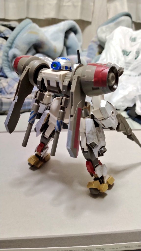 Xウイングのテトロンシールを使用しているため貼り方は雑ですみません…