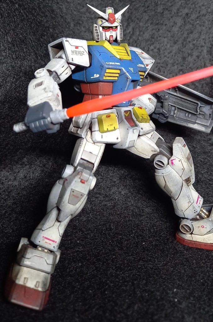 HG　RX-78　ガンダム　汚し塗装–4枚目/制作者：@feiru777