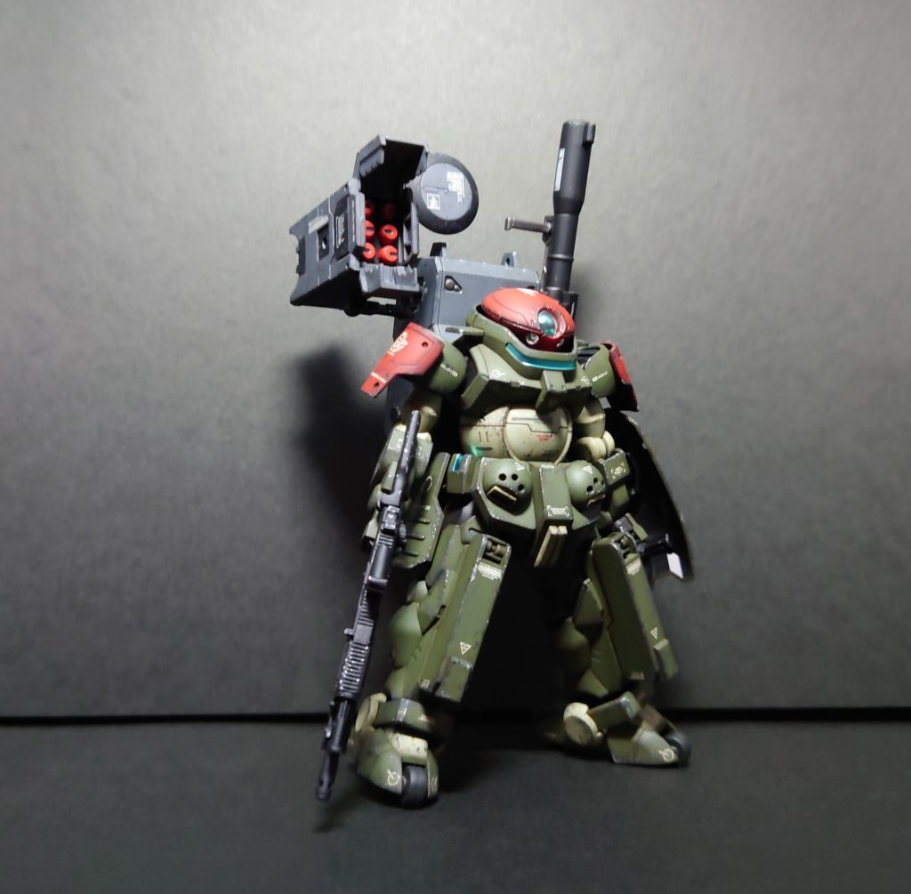 武装類はコトブキヤから調達しました。モリモリでカッコ良いかと(՞˶・֊・˶՞)