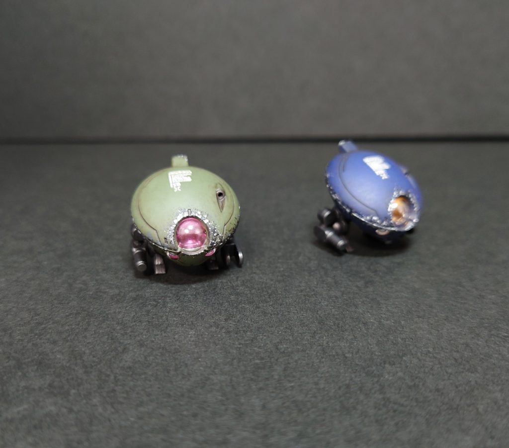 ミニモアもしっかり部分塗装+ウェザリング。格納されて見えませんが( ᐪ꒳ᐪ )最後までご覧頂きありがとうございました!(´▽`)