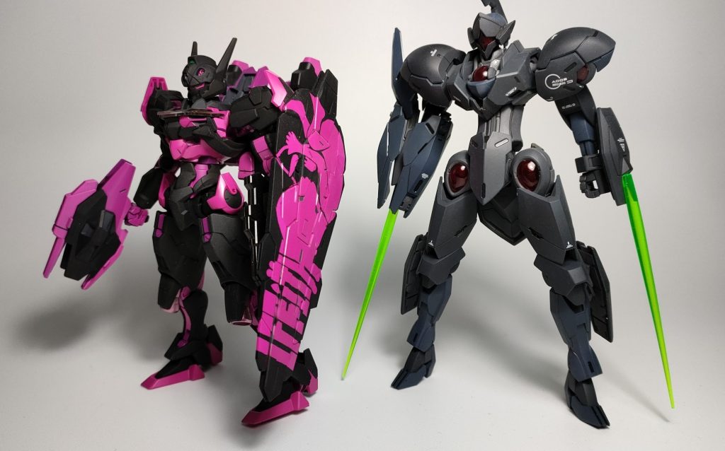 以前作ったルブリスは真っ黒で塗ってしまったのです。ダダダダサい!