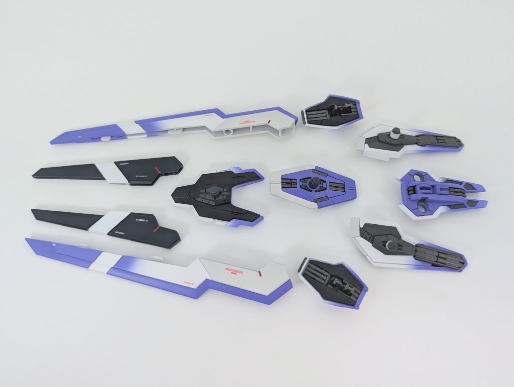 シェルユニット裏もしっかり塗り分けしてます