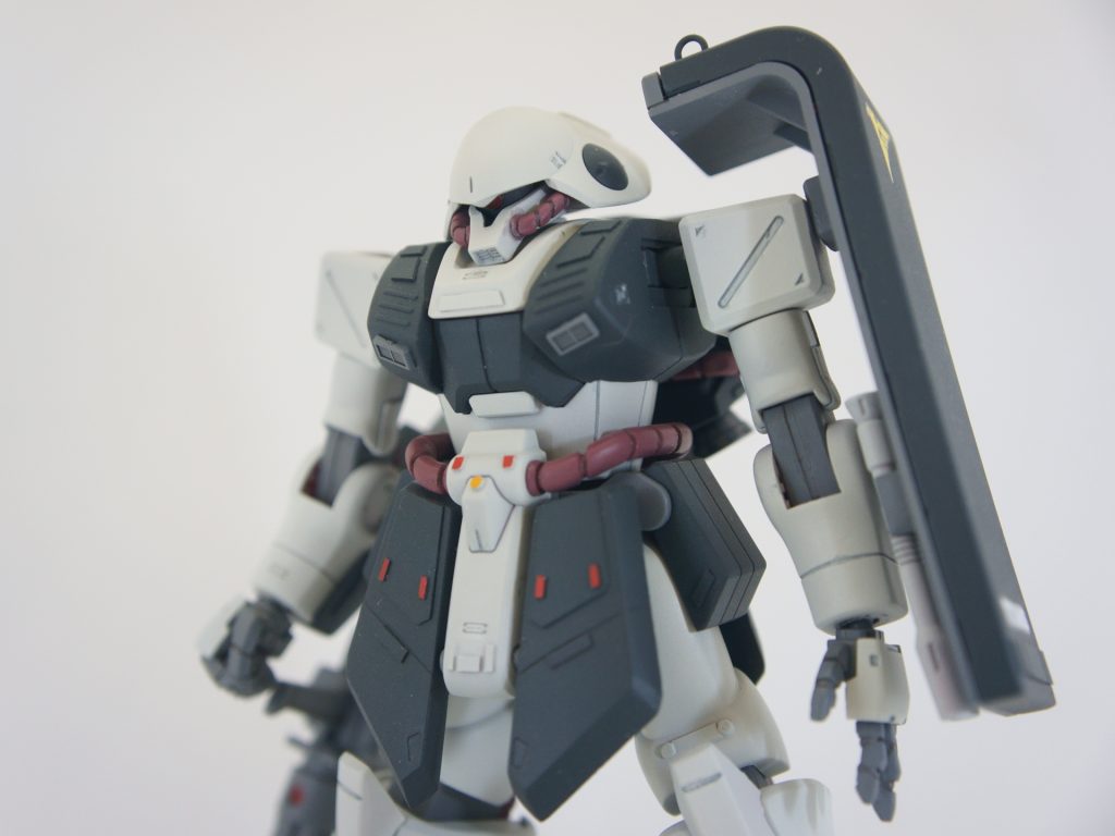 ゲリラ戦を想定してシンプルに角はとっぱらいました。