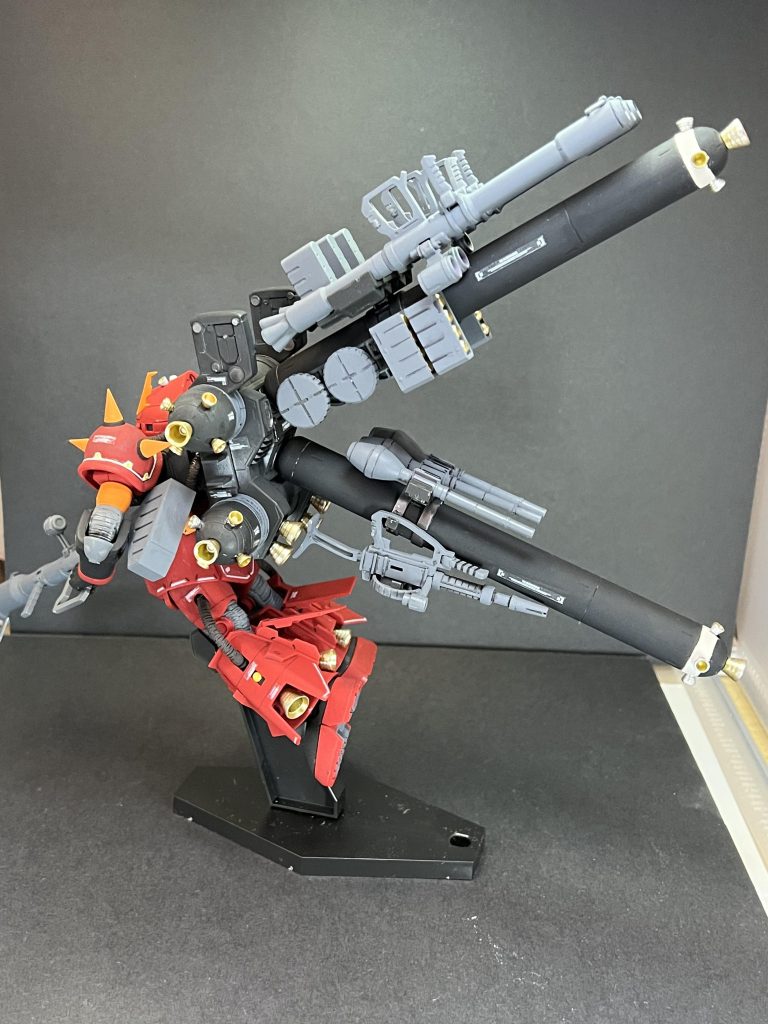 墨入れもガンダムマーカーです。