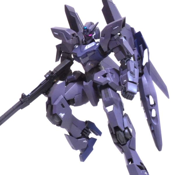 HG ガンプラ「ガンフィオーレ」 ガンヴォルヴァ 改造 全塗装 作品 HGガンヴォルヴァをスタイリッシュな感じにミキシング改造