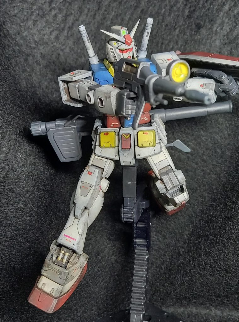 HG　RX-78　ガンダム　汚し塗装–3枚目/制作者：@feiru777