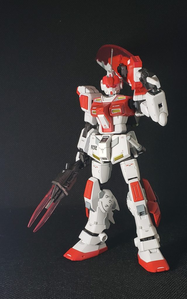 前作のホワイトライダー同様にプロポーション改修と簡単なディテールアップしました。