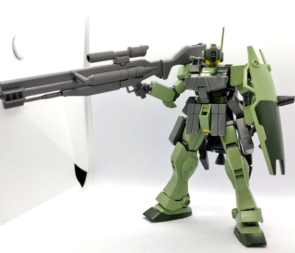 HG ジムスナイパーK9改修機–2枚目/制作者：ハリー